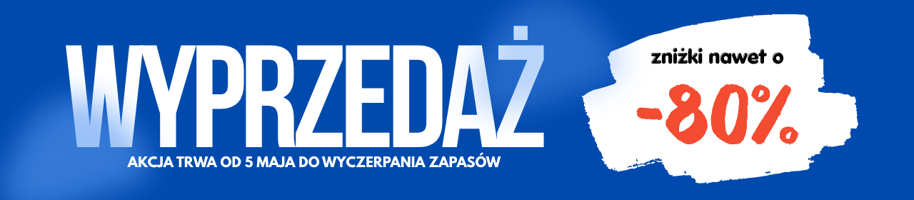 Wyprzedaż -80%